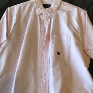 Slim Fit Short Sleeve Button Down